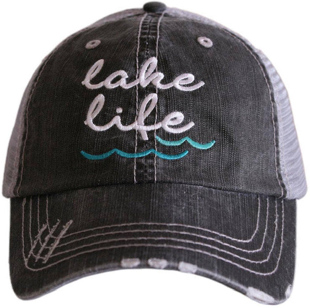 Lake Life Waves Trucker Hat