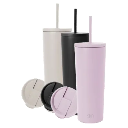 Simple Modern Classic Tumbler 24oz w/Lid & Straw – Centro