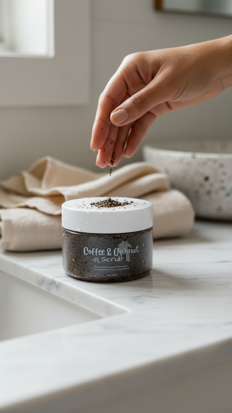 Centro Coffee Coconut Scrub
