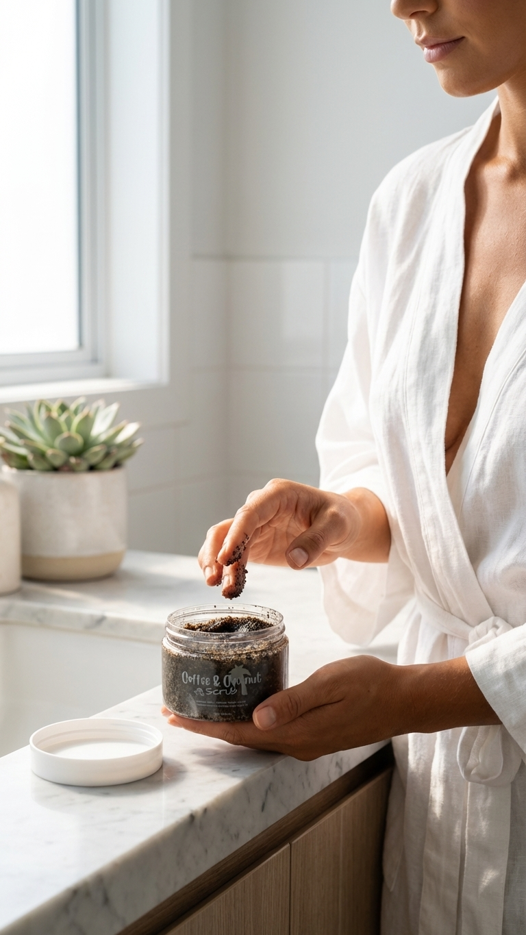 Centro Coffee Coconut Scrub